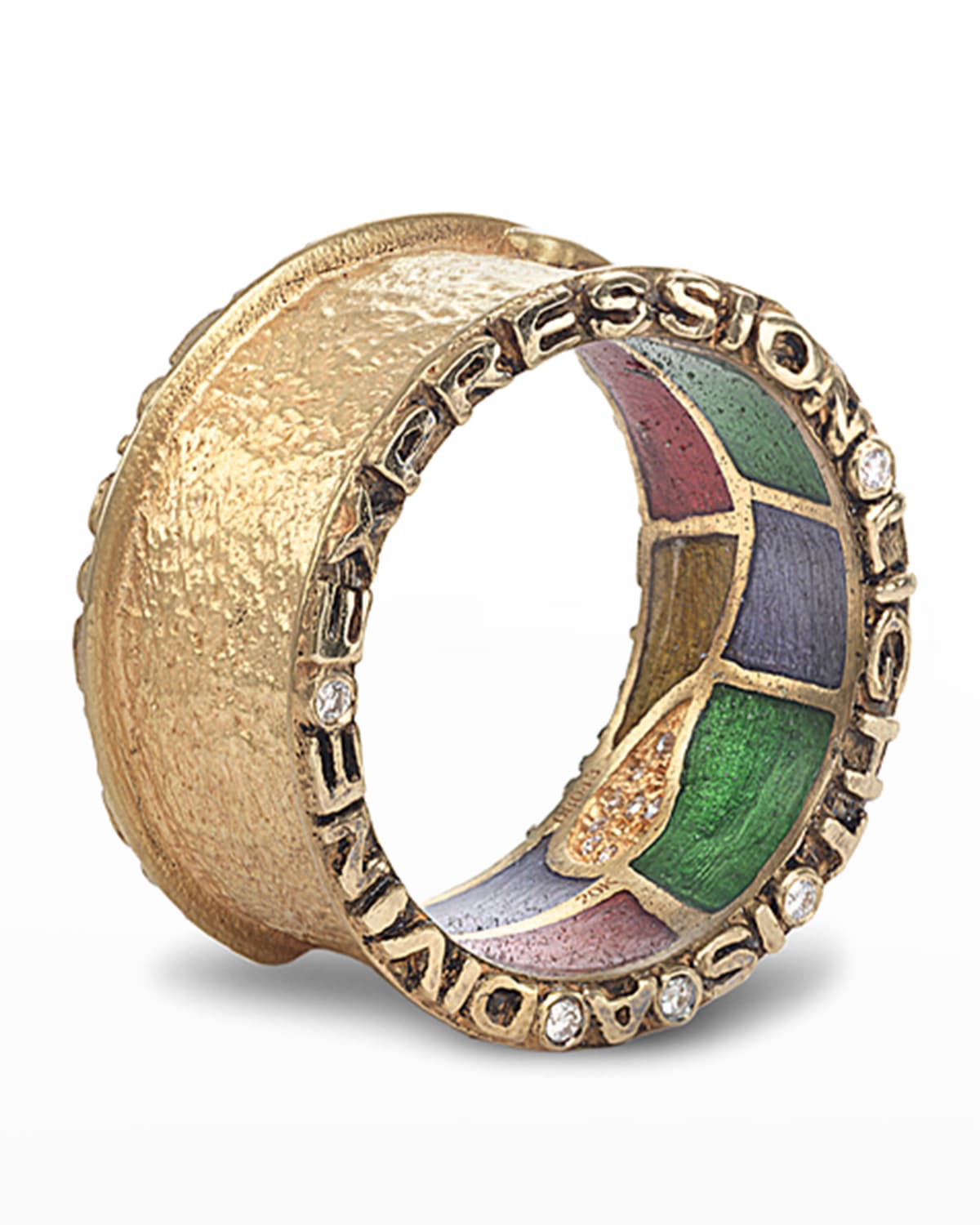 COOMI 20K Sagrada Passion Diamond Ring, Size 7