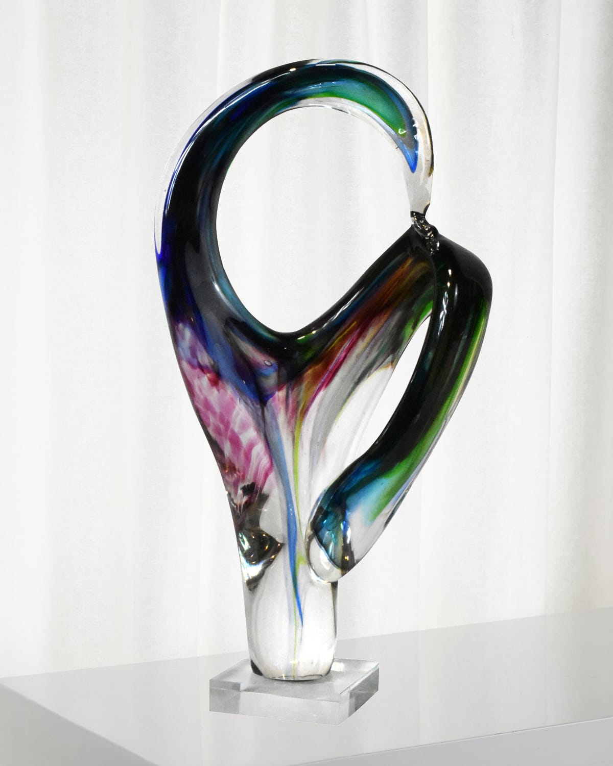 Shop Dale Tiffany Contorted Sculpture In Multi