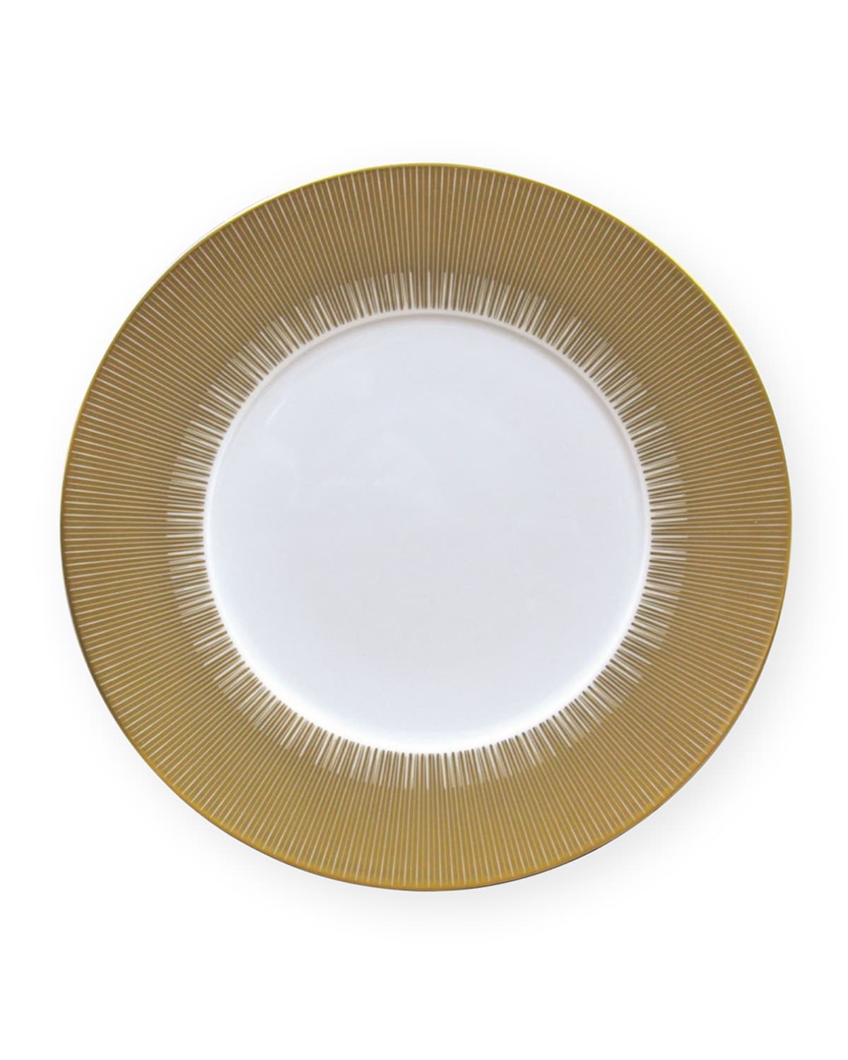 Shop Bernardaud Sol Service Plate In White Gold