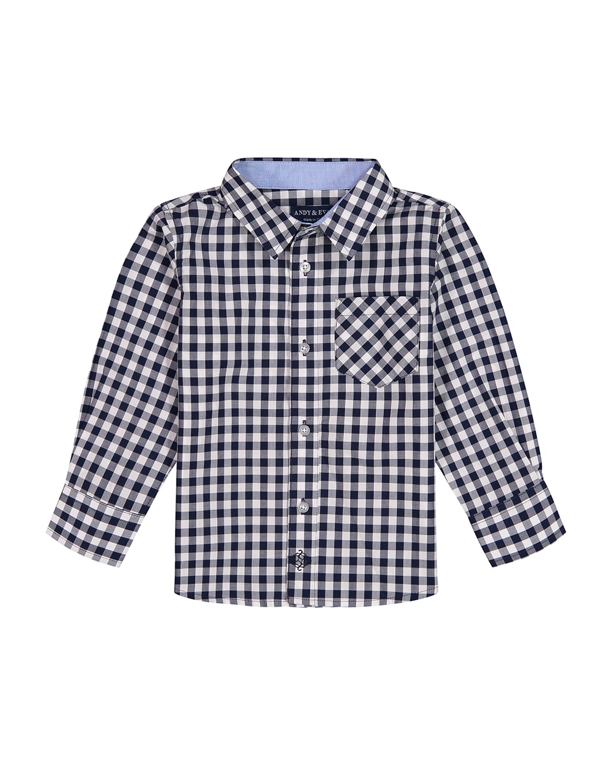 ANDY & EVAN BOY'S COTTON BUTTON-DOWN SHIRT,PROD226760105