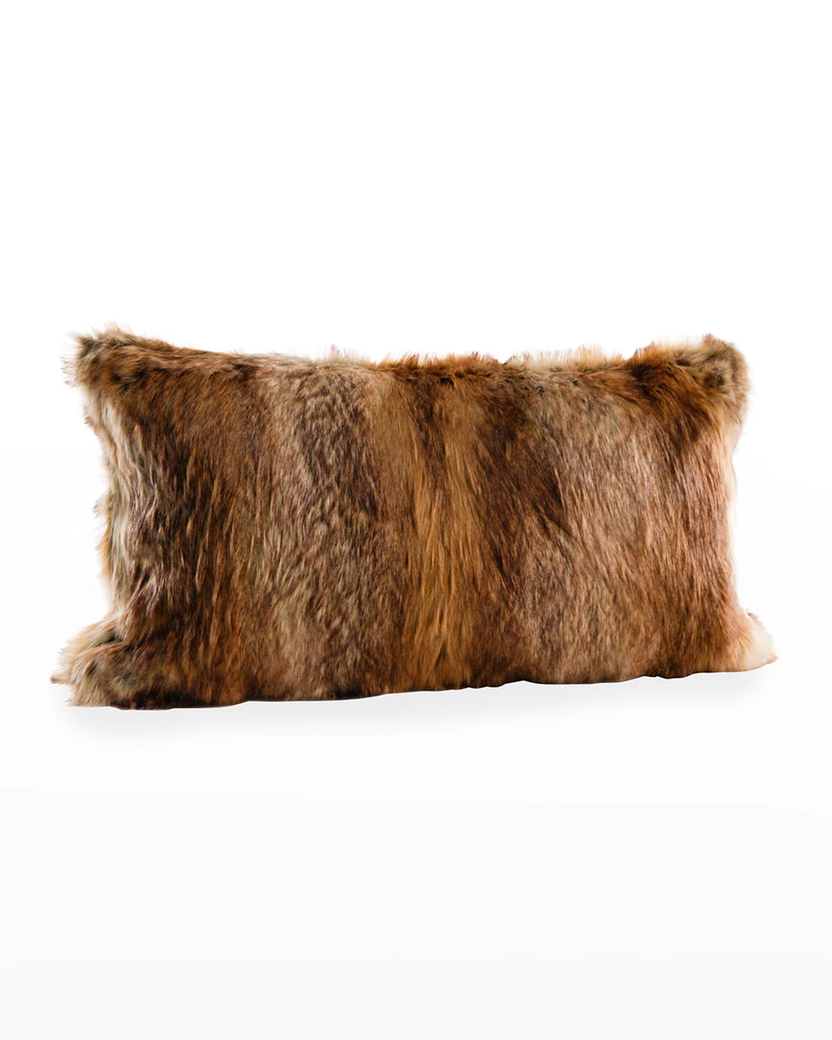 Shop Fabulous Furs Signature Series Faux Fur Pillow In Fisher