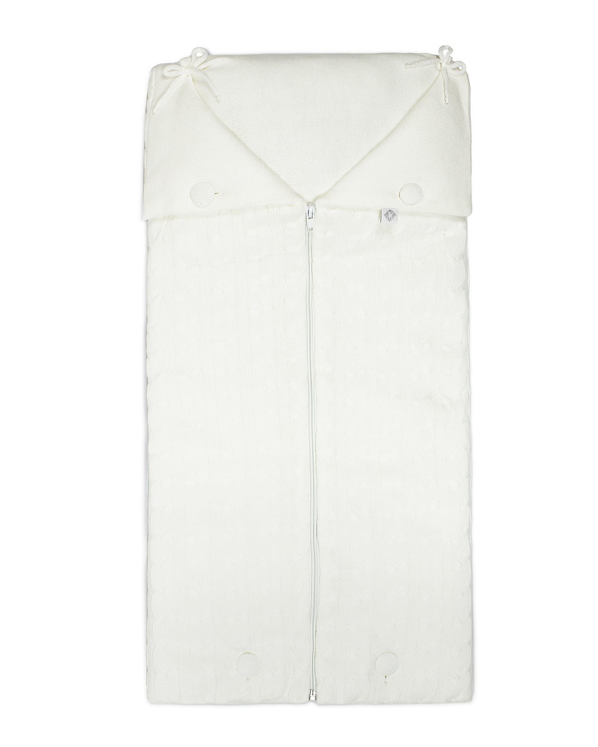 Shop Rian Tricot Cocoon Blanket In White