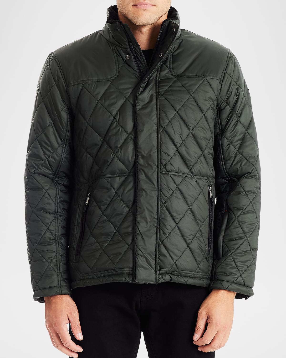 Tumi Men's Luxe Quilted Jacket In Black
