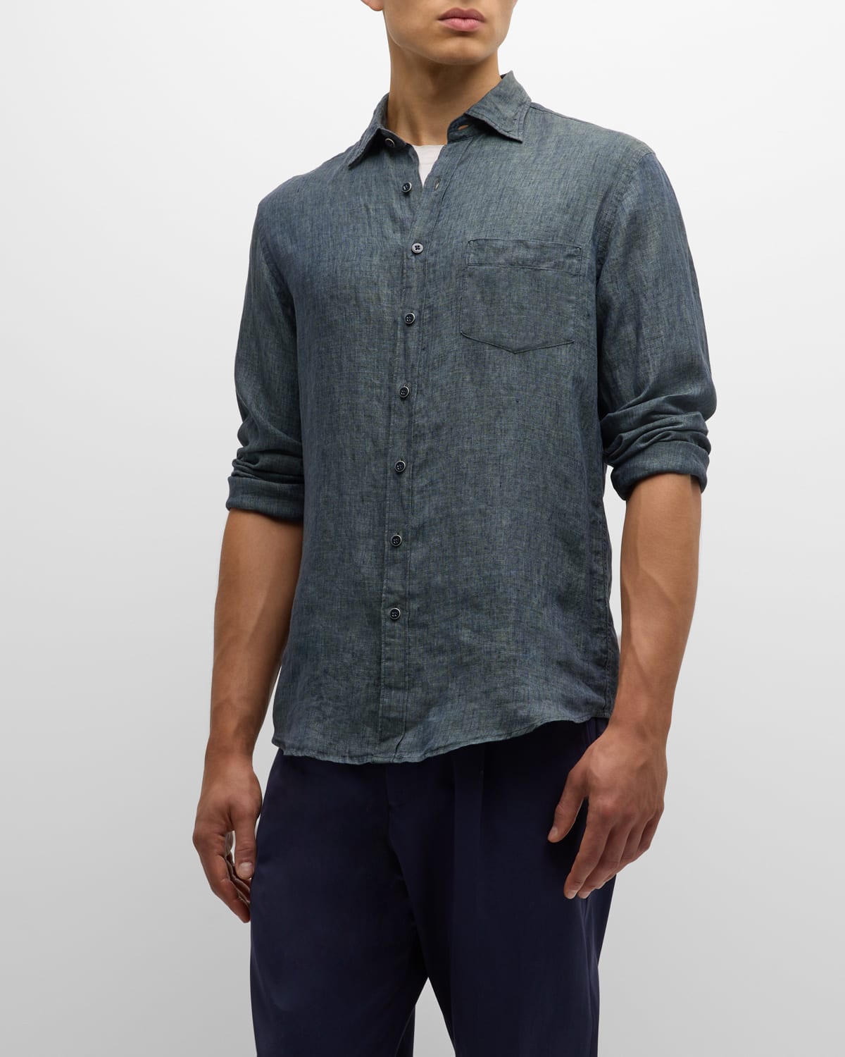 Men's Coromandel Long-Sleeve Woven Shirt