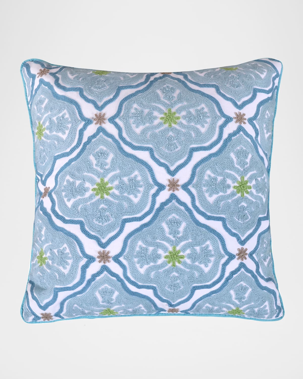 Levtex Cressida Multi Medallion Pillow In Blue