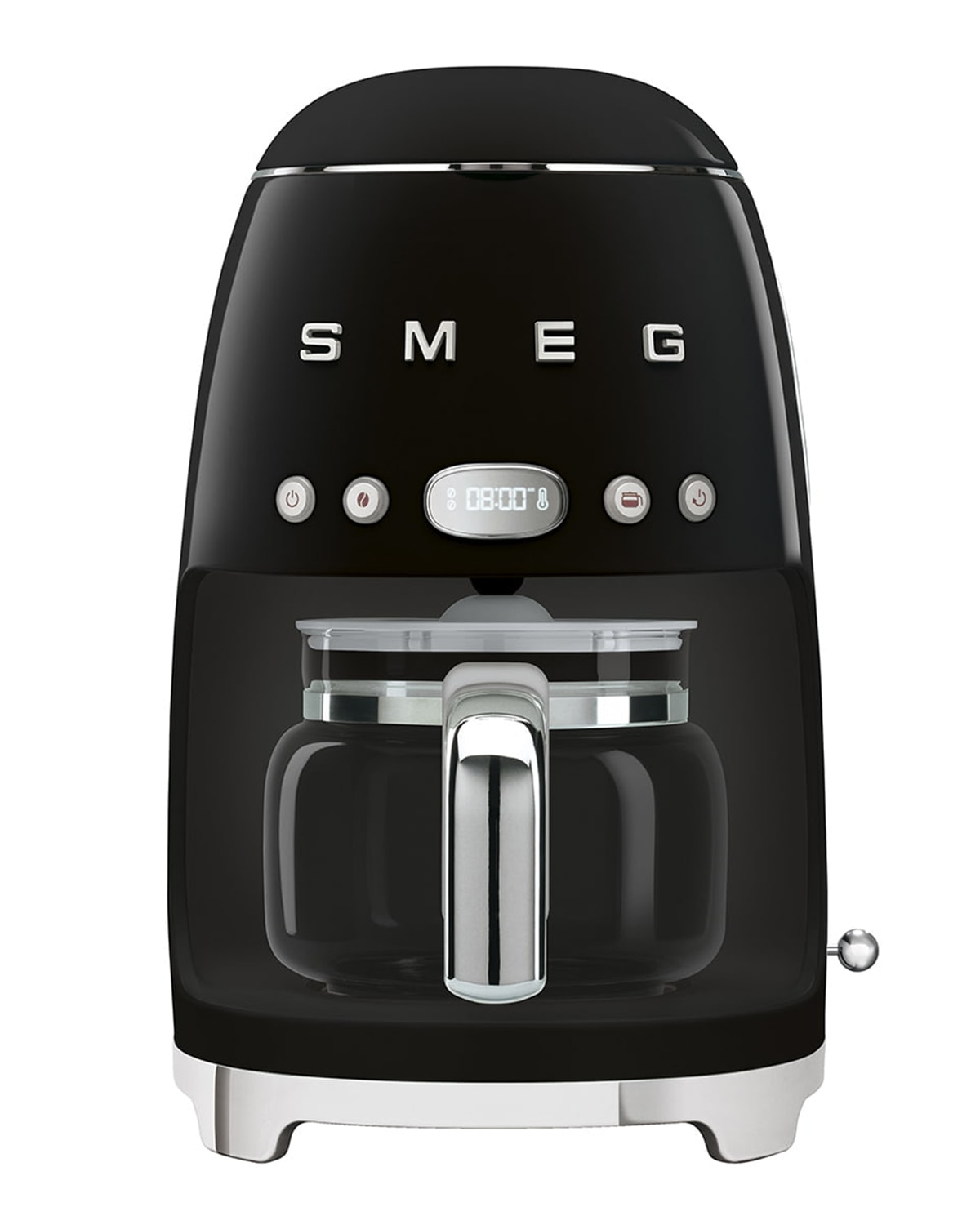 Shop Smeg Retro Drip Filter Coffee Machine In Black