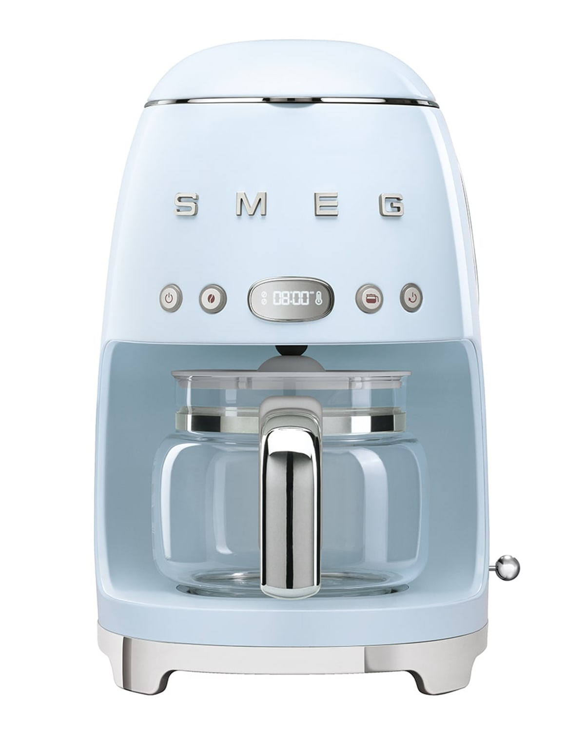 Shop Smeg Retro Drip Filter Coffee Machine In Pastel Blue