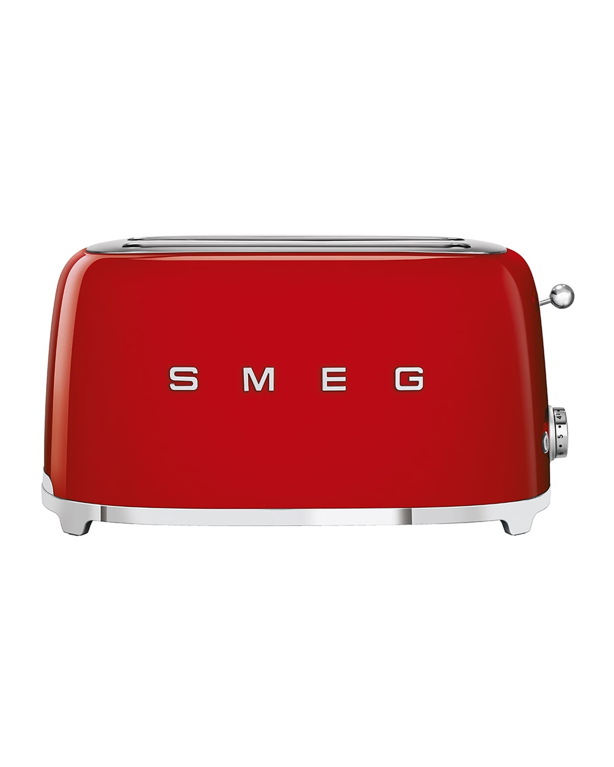 Shop Smeg Retro 4-slice Toaster In Red