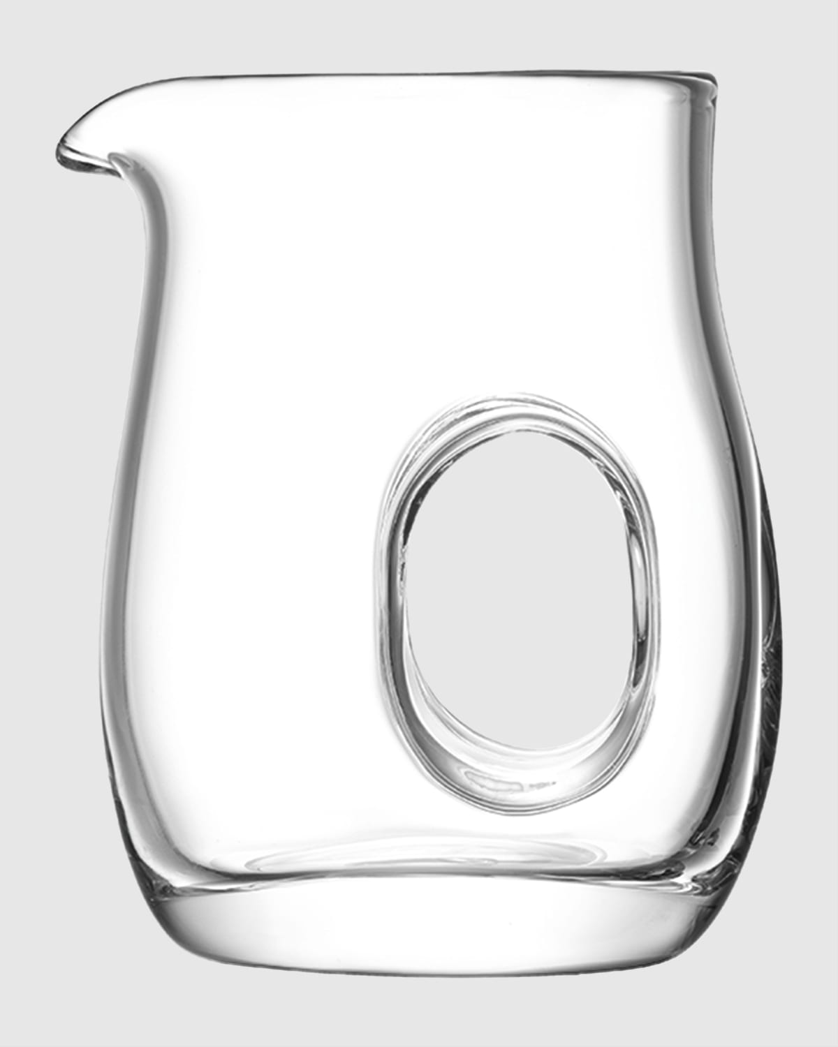 Lsa Void Glass Jug In Clear
