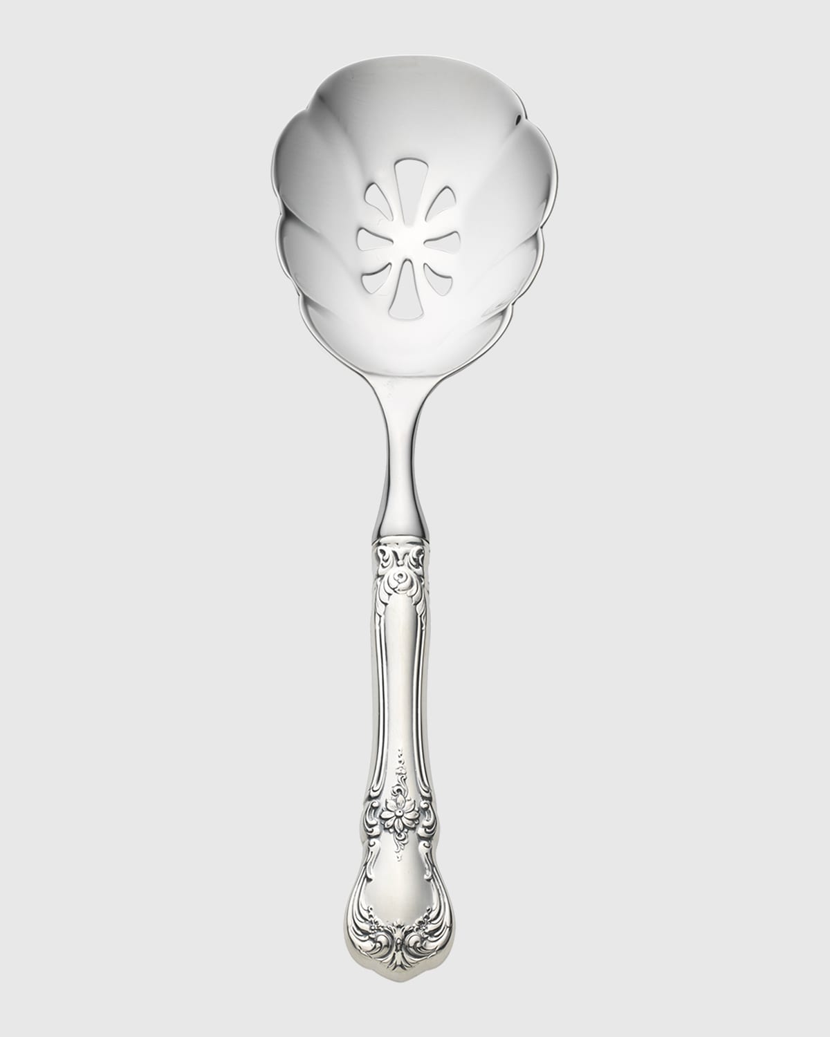 Towle Silversmiths Old Master Pierced Serving Spoon
