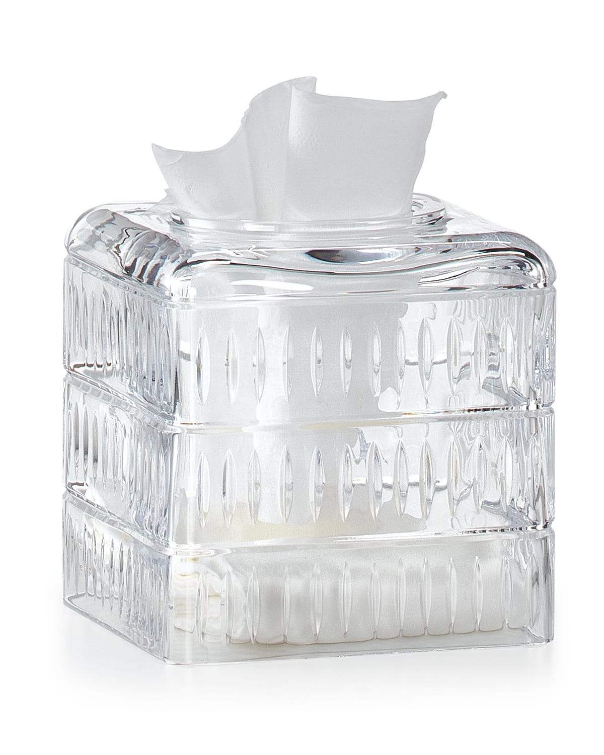 Labrazel Gisele Tissue Box Cover In Clear