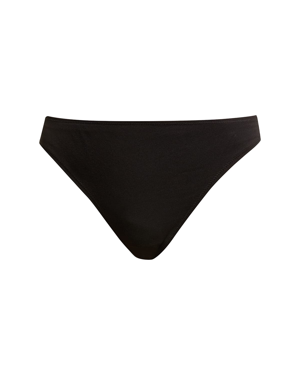 Skin Genny Whisper Weight Thong In Black