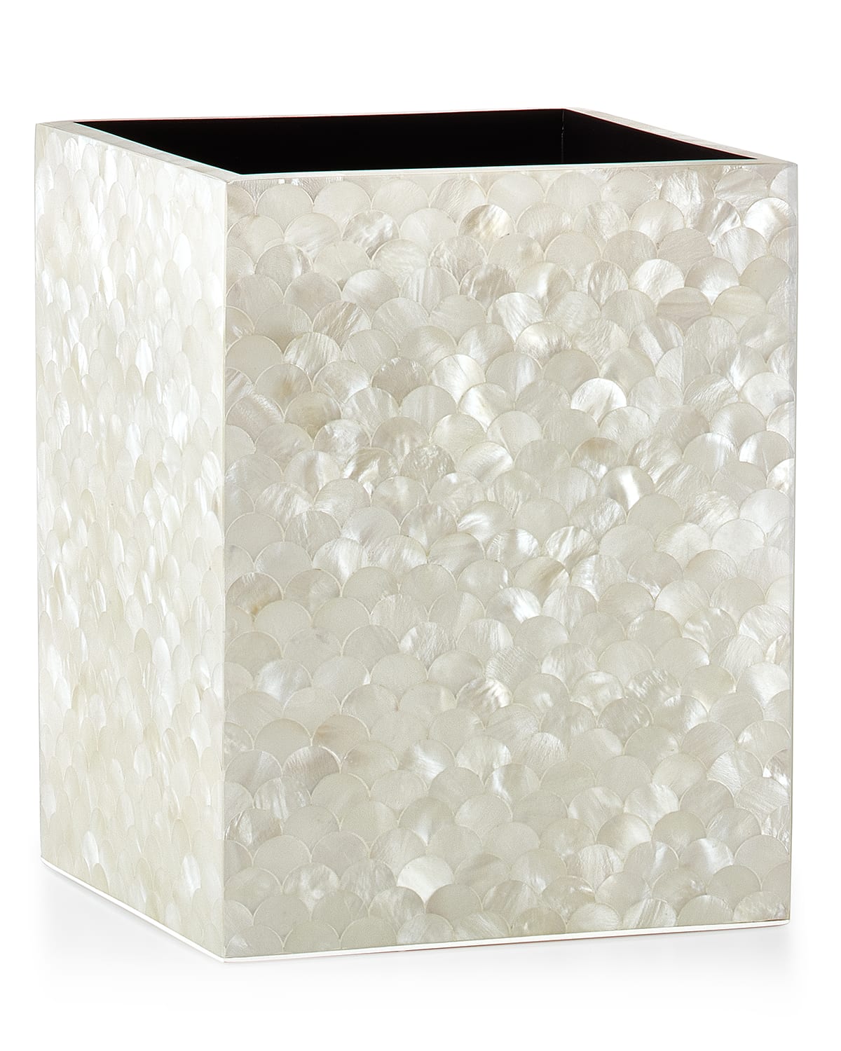 Labrazel Poisson Wastebasket In Oyster White