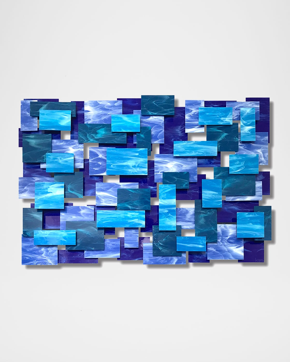 Shop Karo Studios Cascade Wall Sculpture In Multi Color