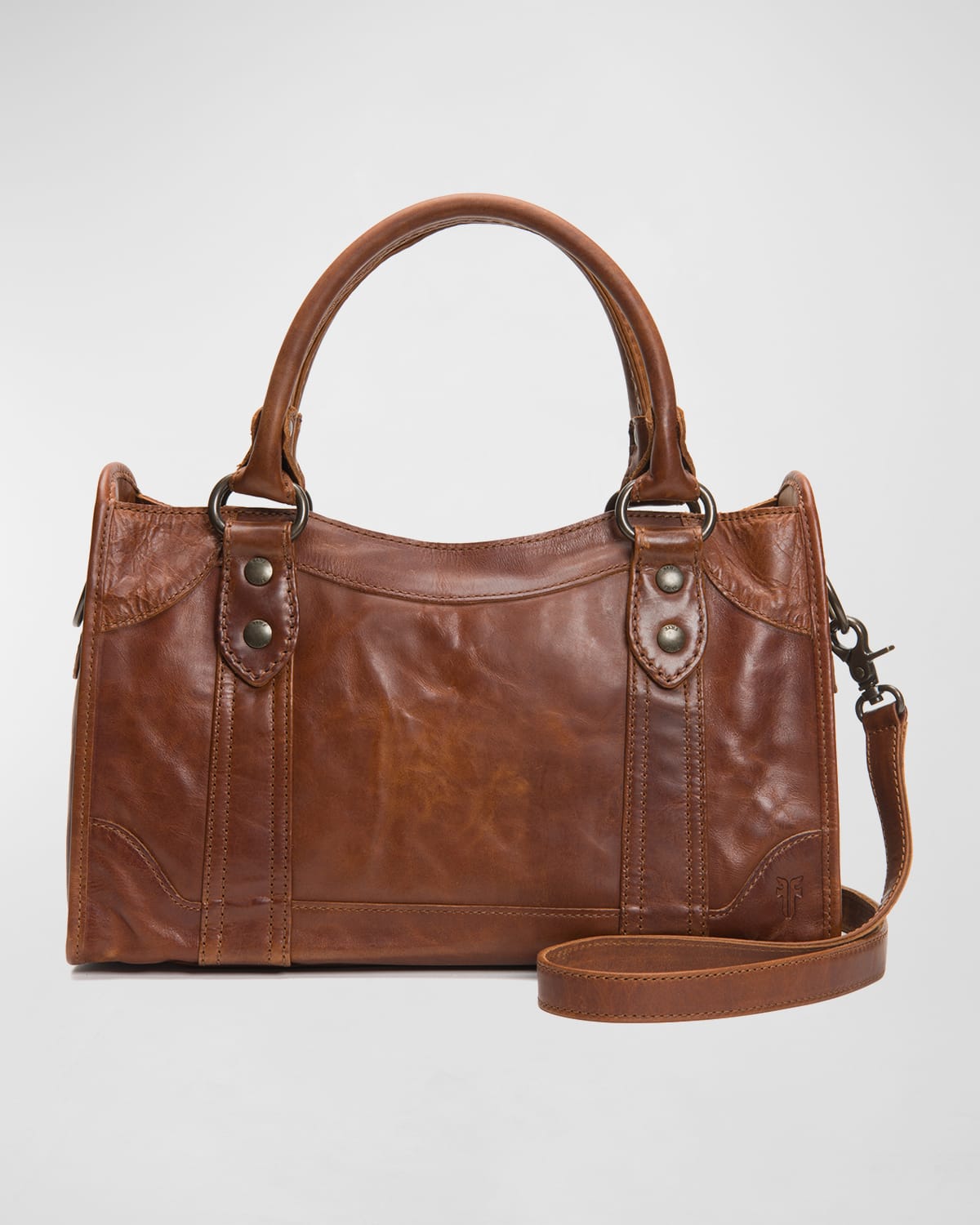 Frye leather melissa satchel handbag sale