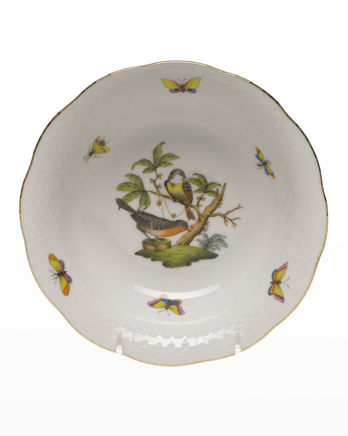 Herend Rothschild Bird Oatmeal Bowl
