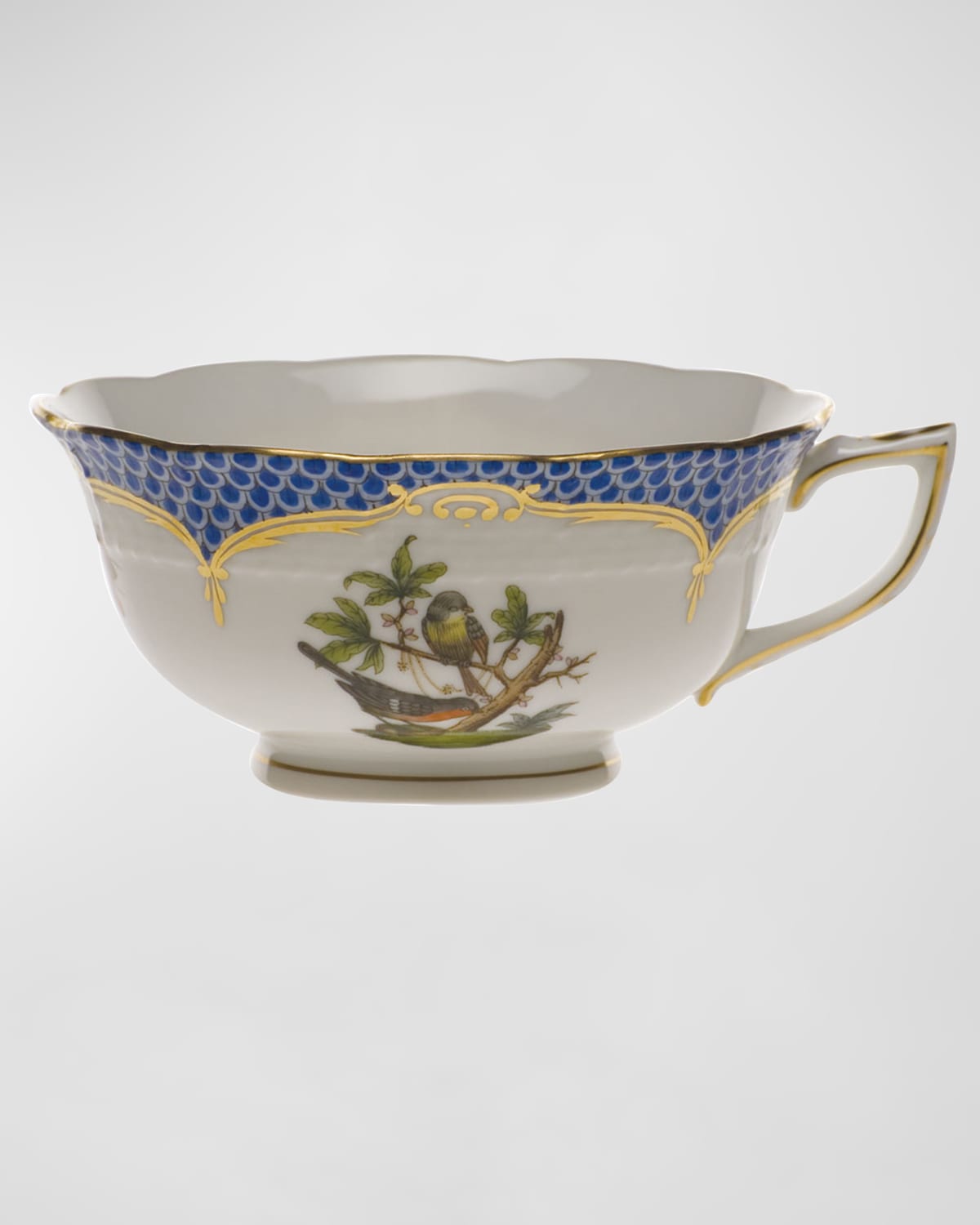 Shop Herend Rothschild Blue Motif 02 Tea Cup