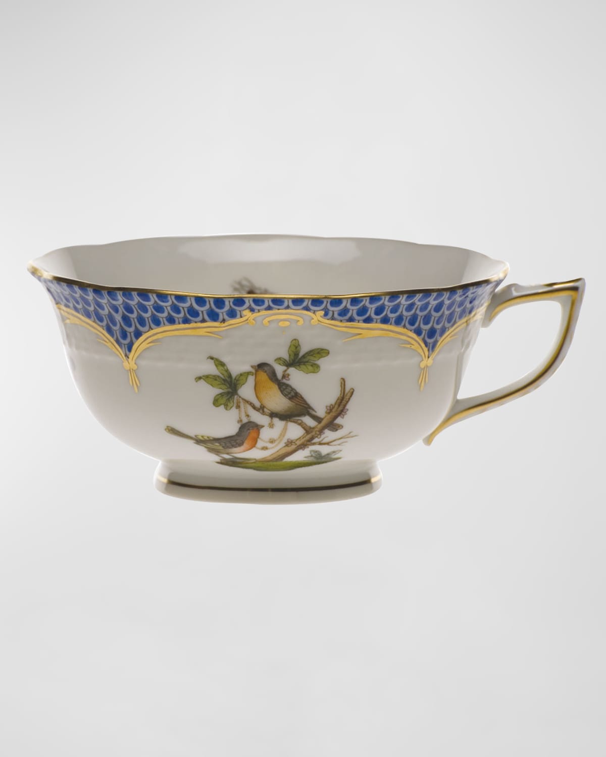 Shop Herend Rothschild Blue Motif 08 Tea Cup