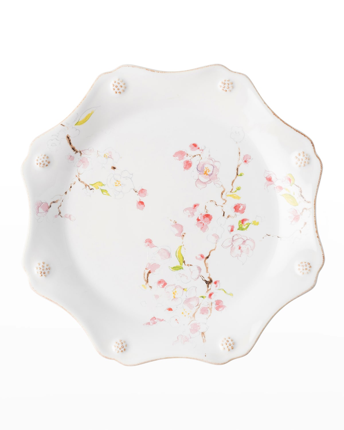 Shop Juliska Berry & Thread Floral Sketch Salad Plate - Cherry Blossom