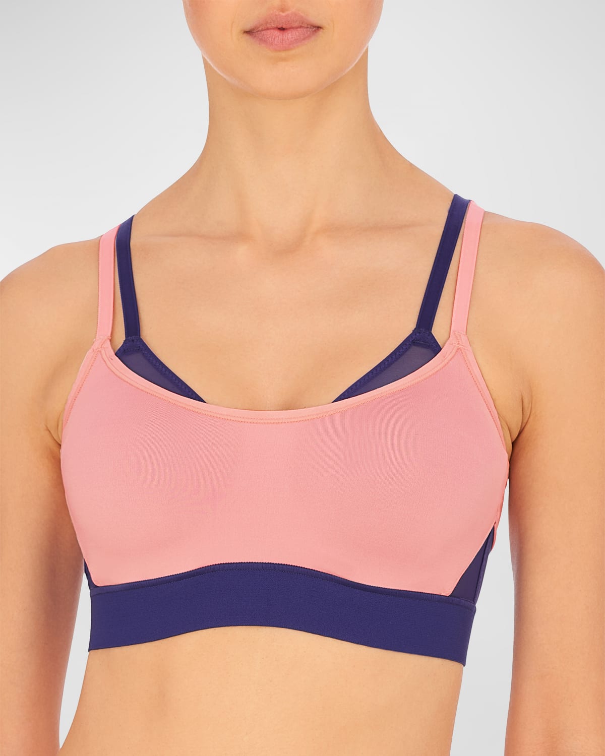 Natori Gravity Contour Underwire Sports Bra In Blossom Dewberry