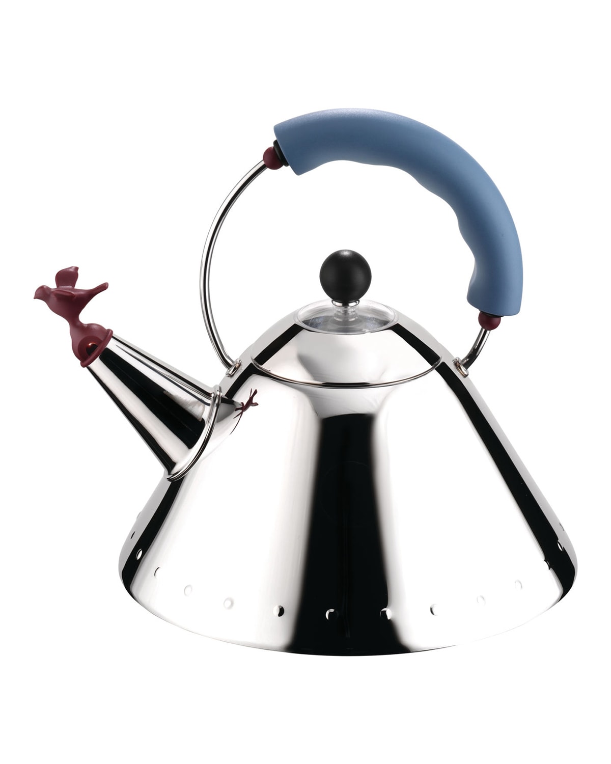 Alessi Michael Graves Stainless Steel Kettle In Gray