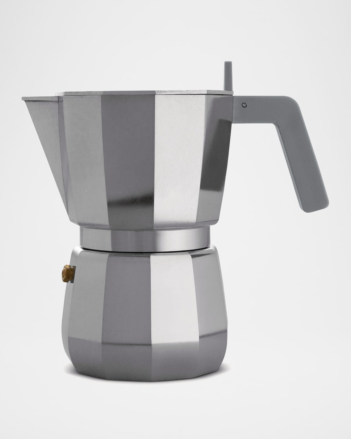 Alessi Moka 6-cup Coffee Maker In Gray