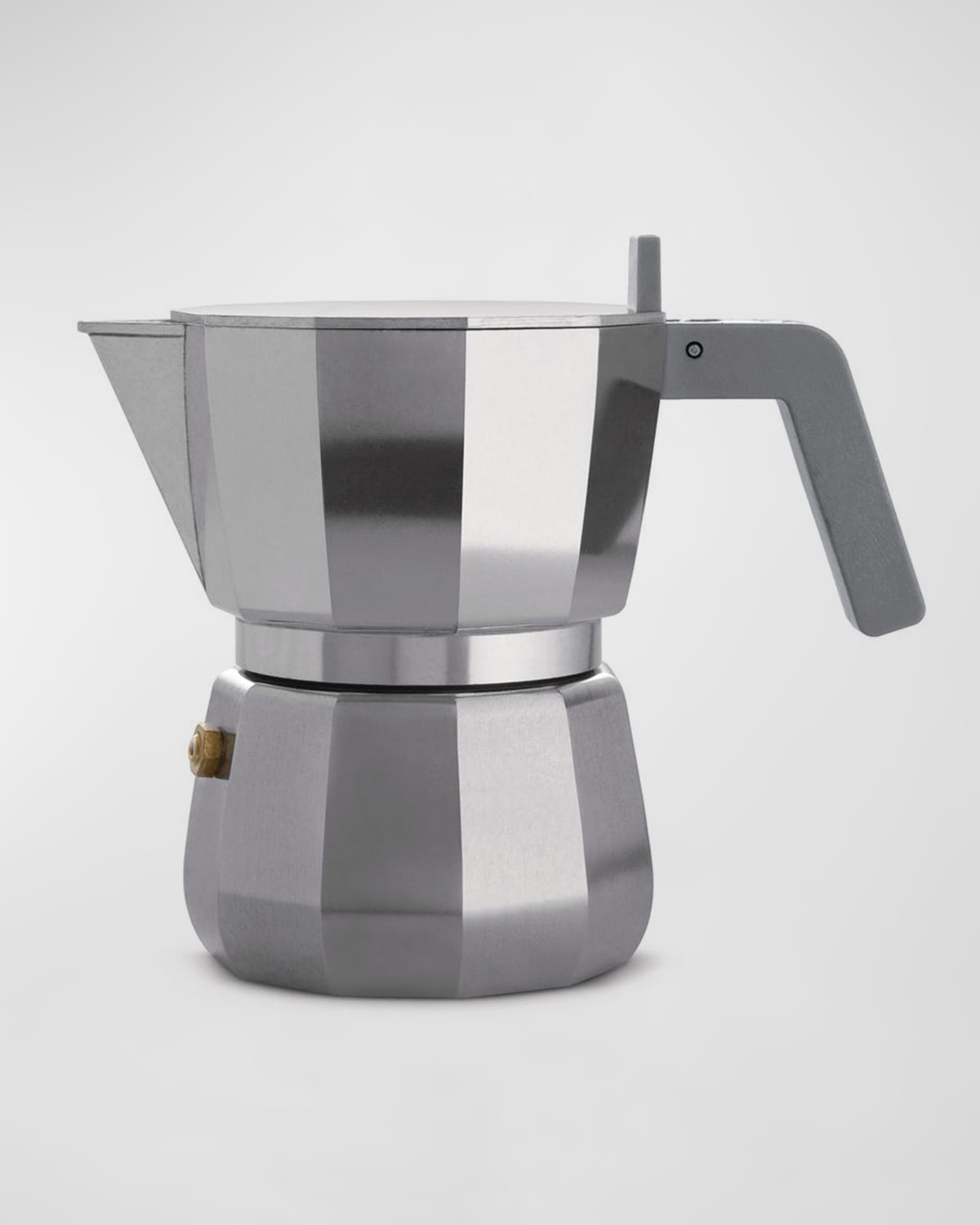 Alessi Moka 3-cup Coffee Maker In Gray