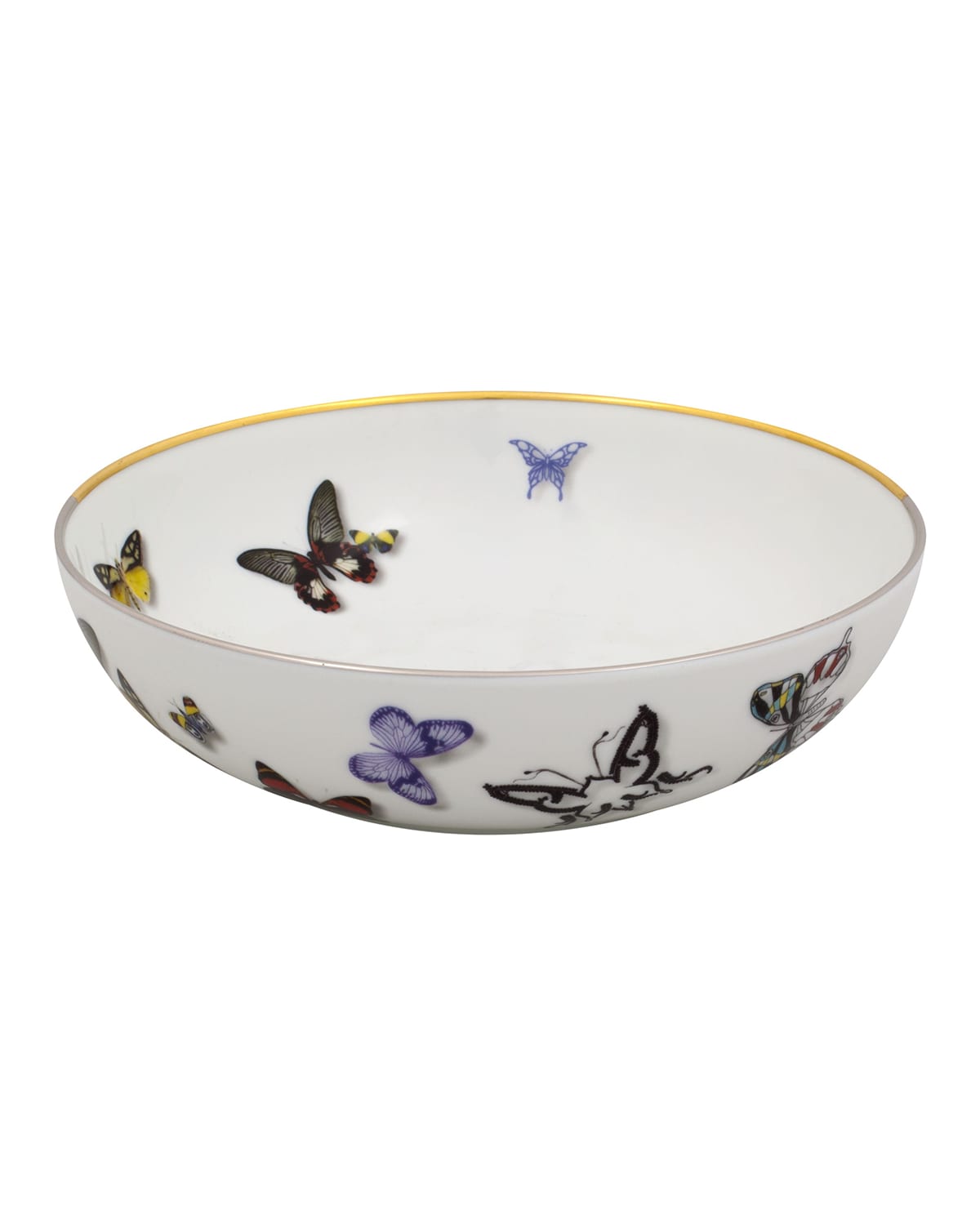 Shop Christian Lacroix X Vista Alegre Butterfly Parade Cereal Bowl In Multi