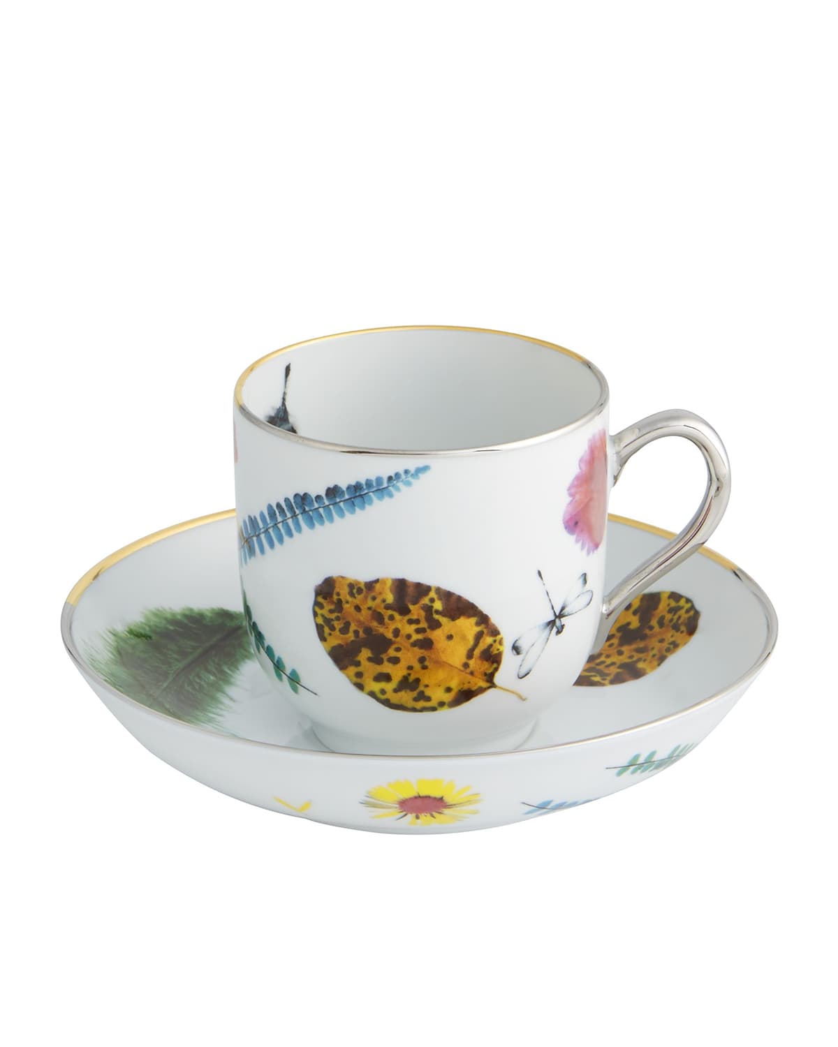 Christian Lacroix X Vista Alegre Caribe Teacup & Saucer In Multi