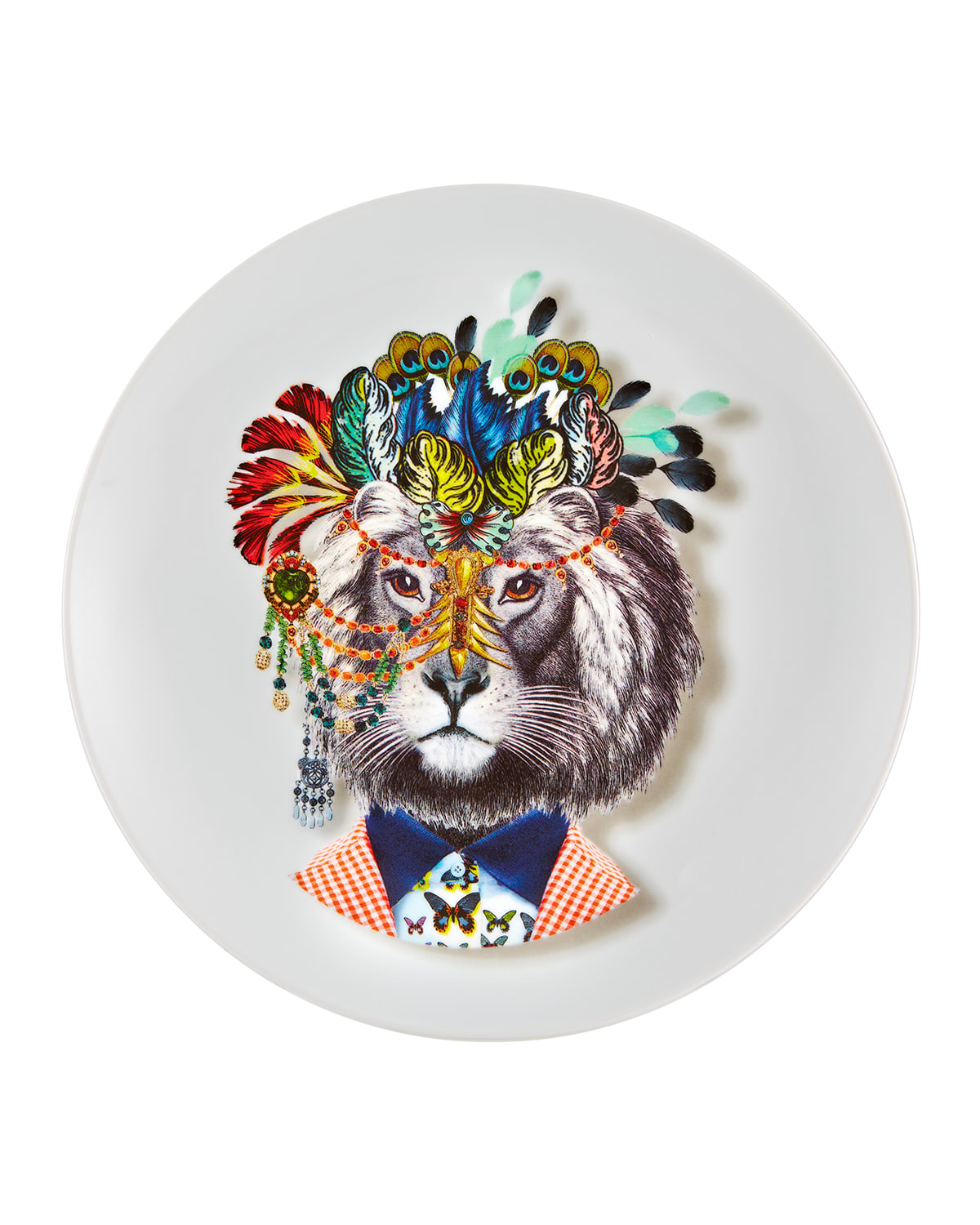 Shop Christian Lacroix X Vista Alegre Love Who You Want Indilion Dessert Plate In Multi