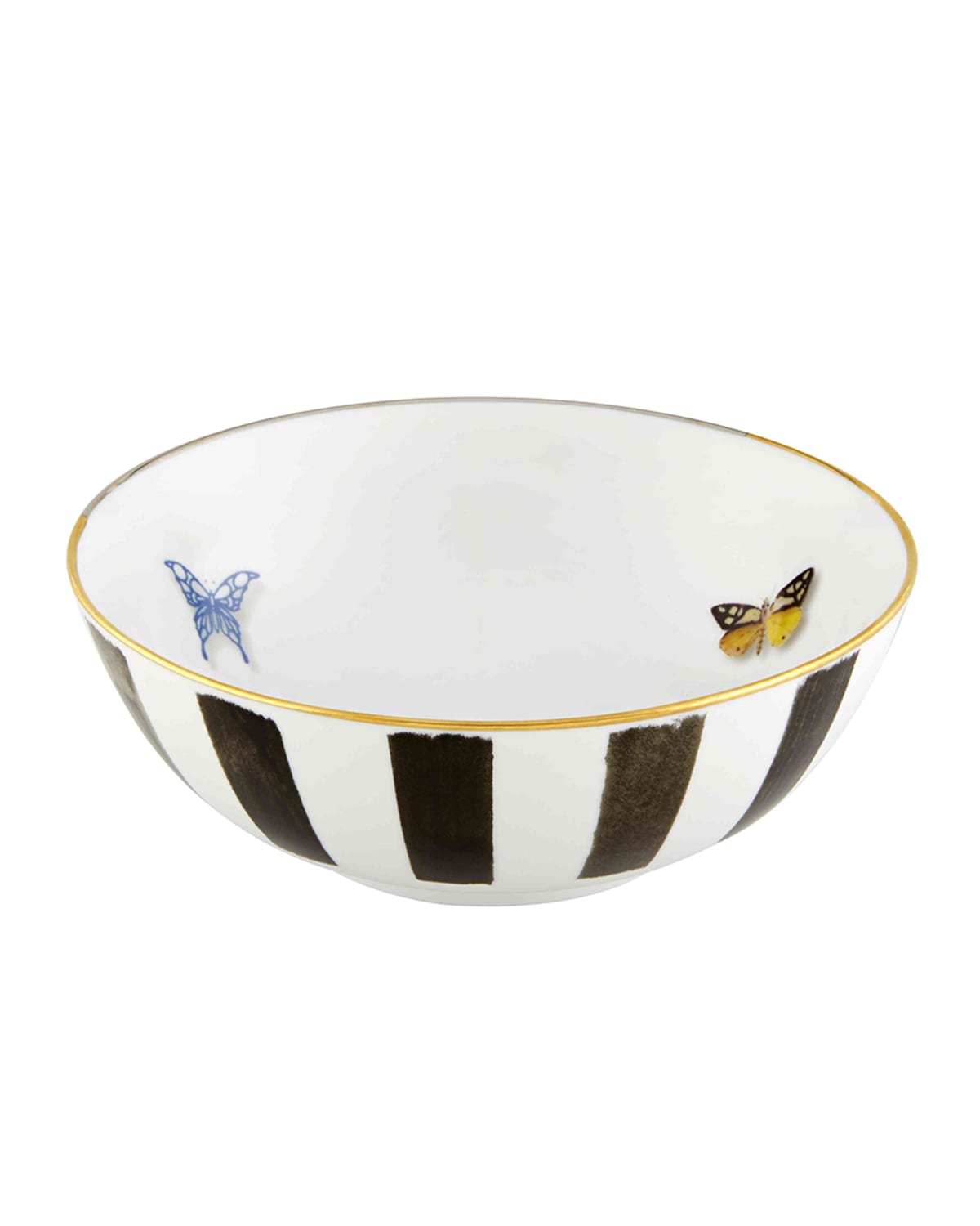 Shop Christian Lacroix X Vista Alegre Sol Y Sombra 7" Bowl In Black