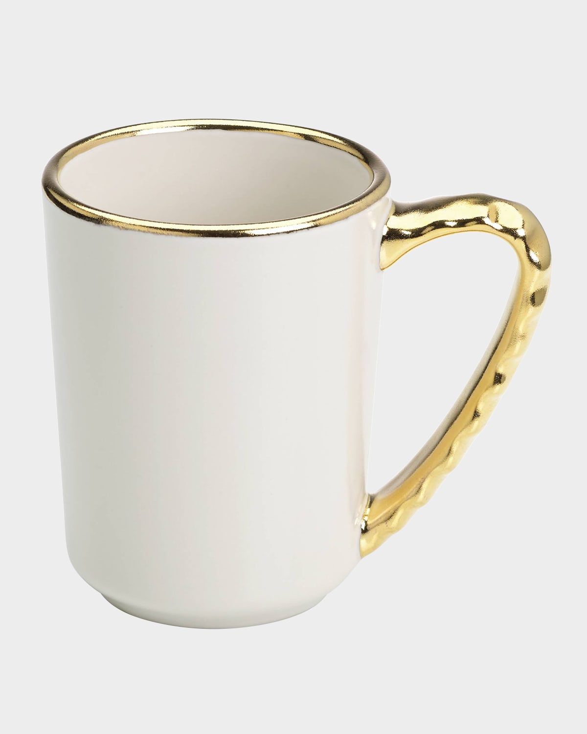 Michael Wainwright Truro Mug In White/platinum