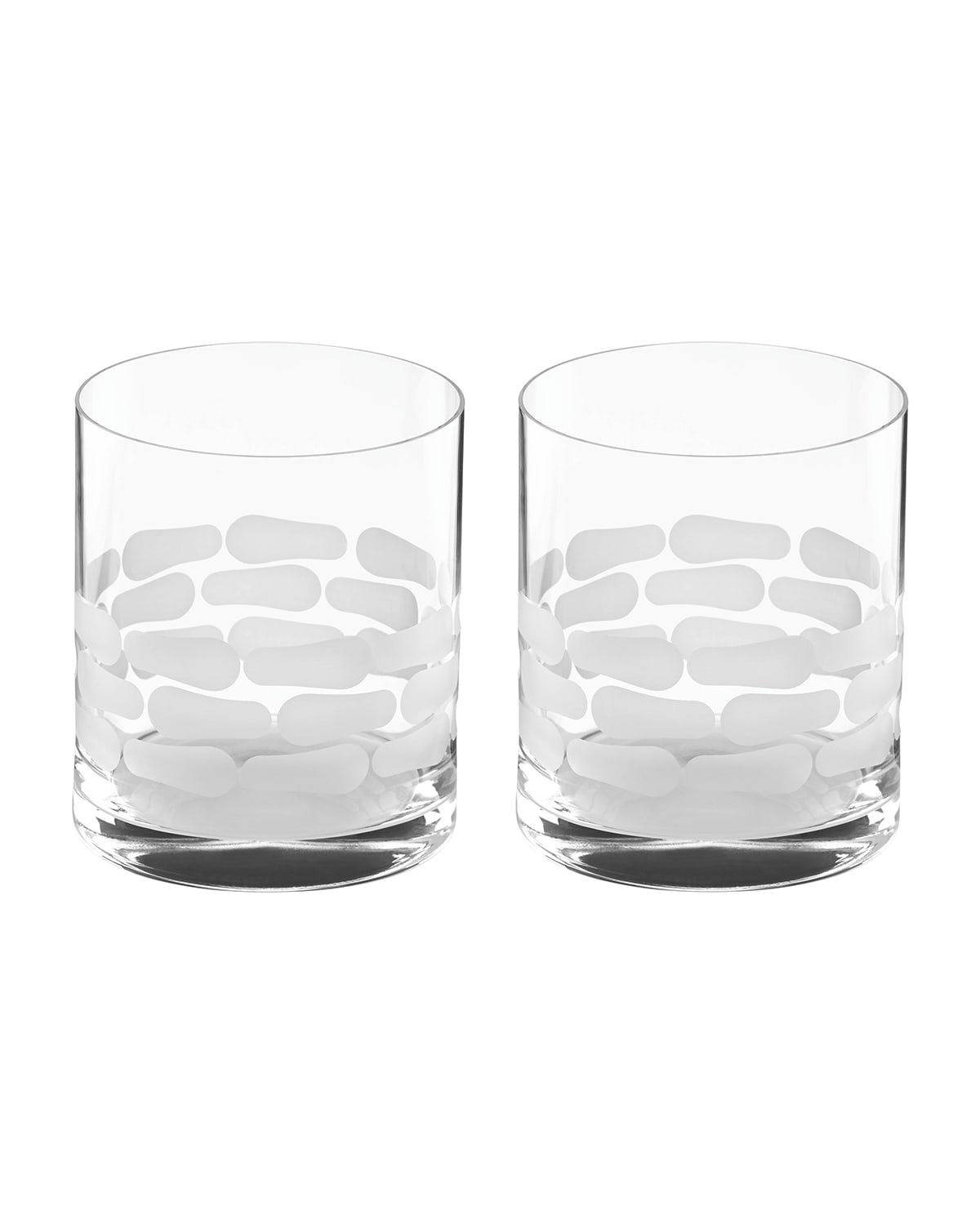 Shop Michael Wainwright Truro Double Old Fashioned Glasses, Set Of 2 In Clear
