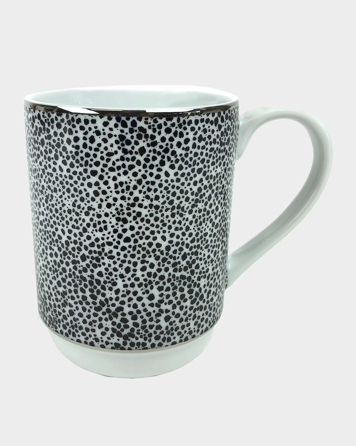 Michael Wainwright Panthera Platinum 4-piece Mug Set In Platinum