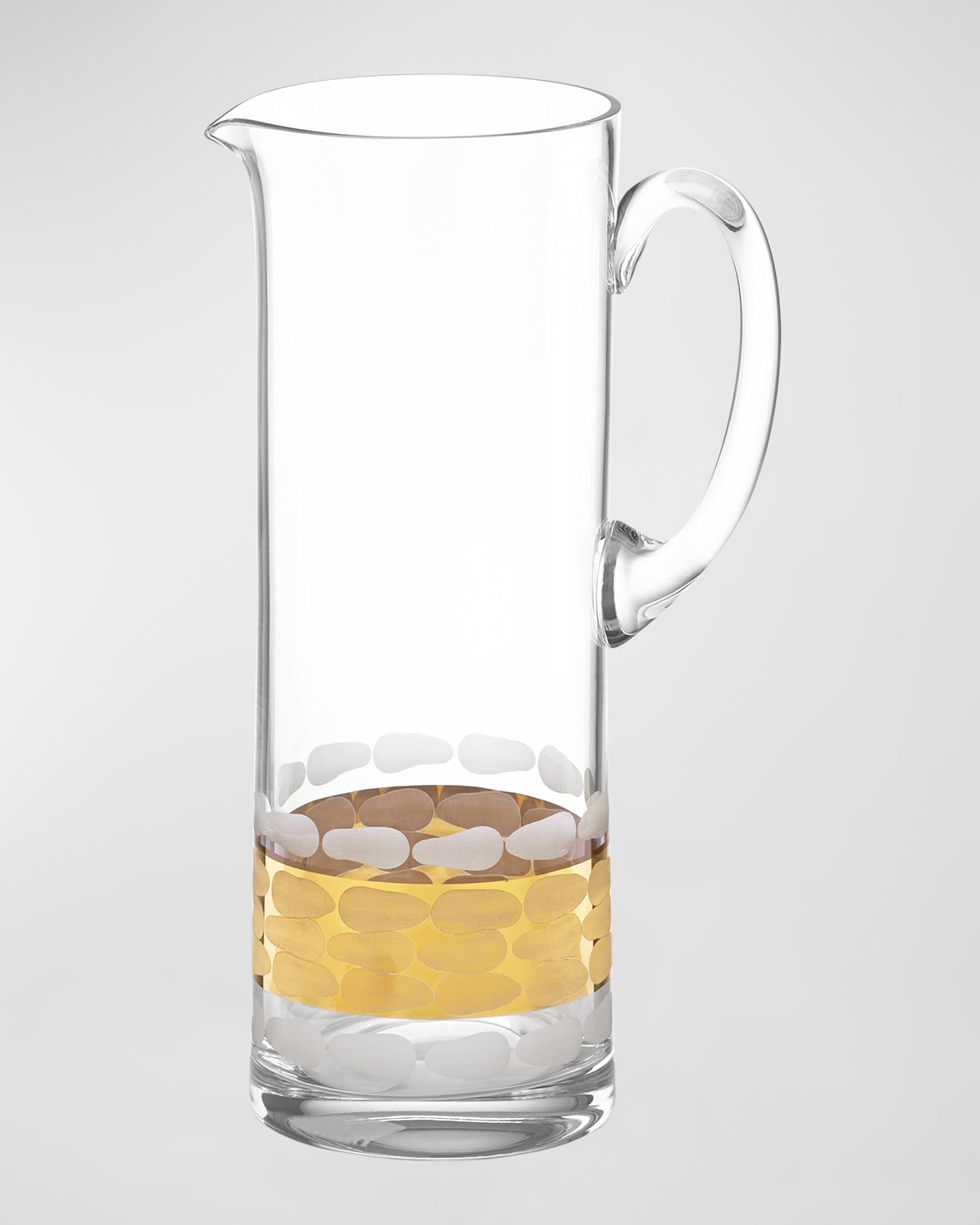 Michael Wainwright Truro Glass Pitcher In Gold