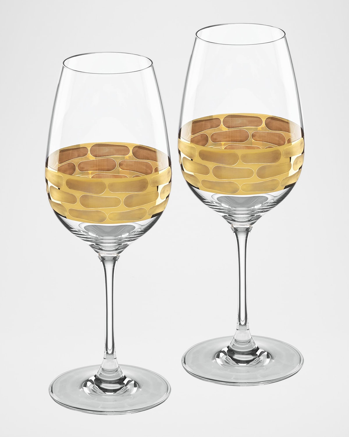 Michael Wainwright Truro Gold 2-piece Red Wine Glass Set