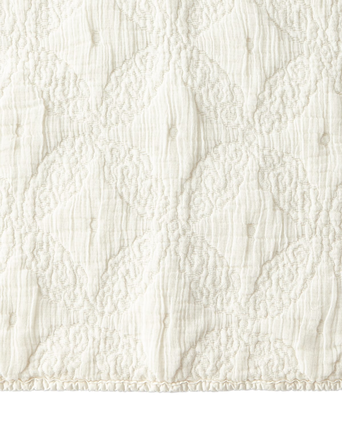 Tl At Home Adley King Coverlet In Ivory
