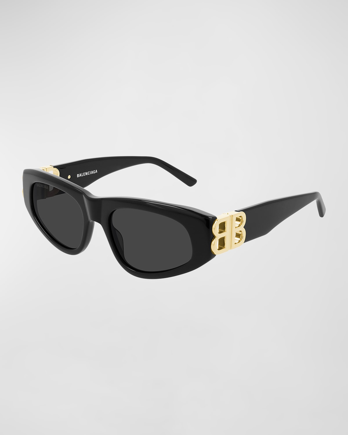 Balenciaga Cat-Eye Acetate Sunglasses w/ Logo Hinges | Smart Closet