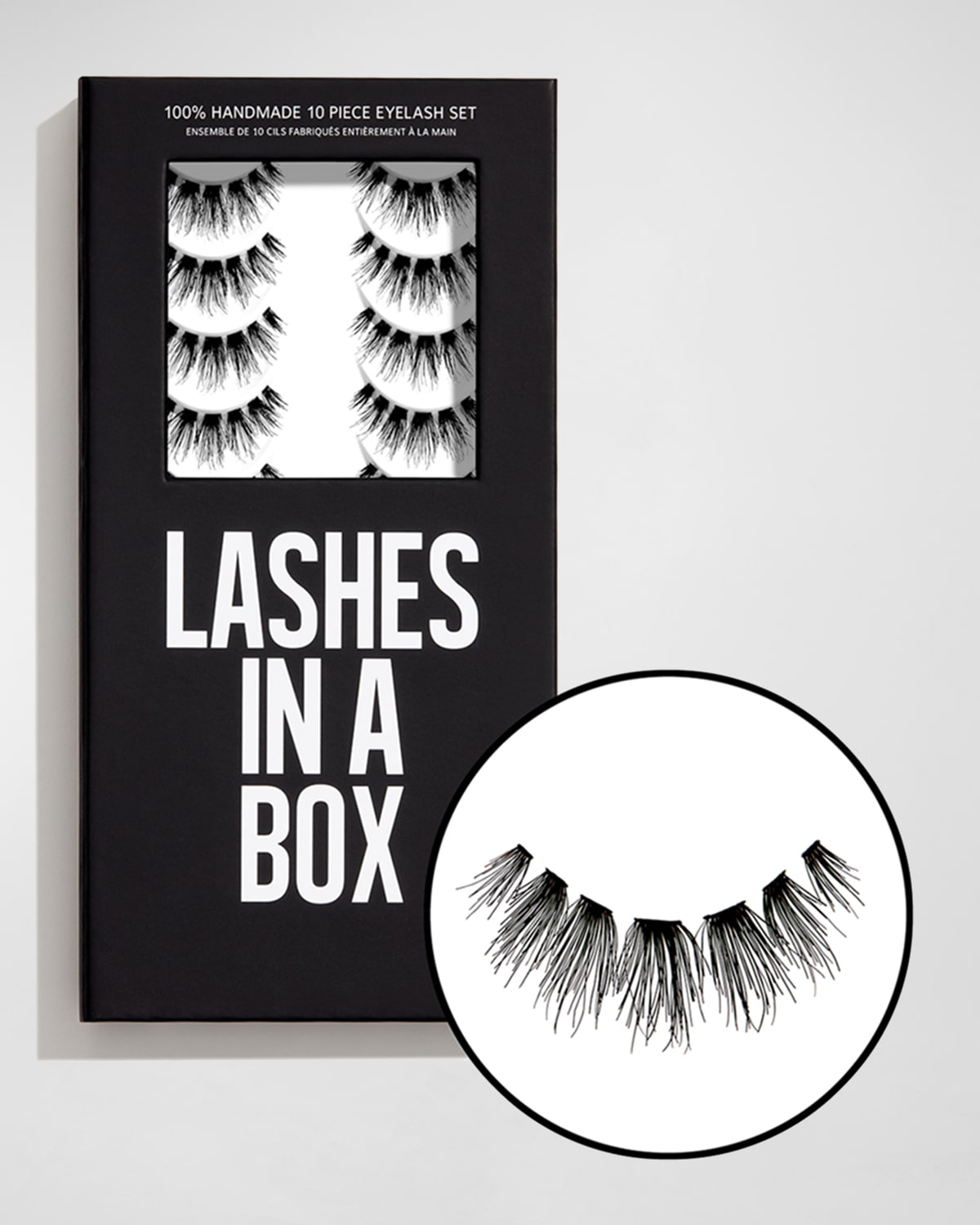 Shop Lashes In A Box No. 23 Lashes, 10 Pairs In Black