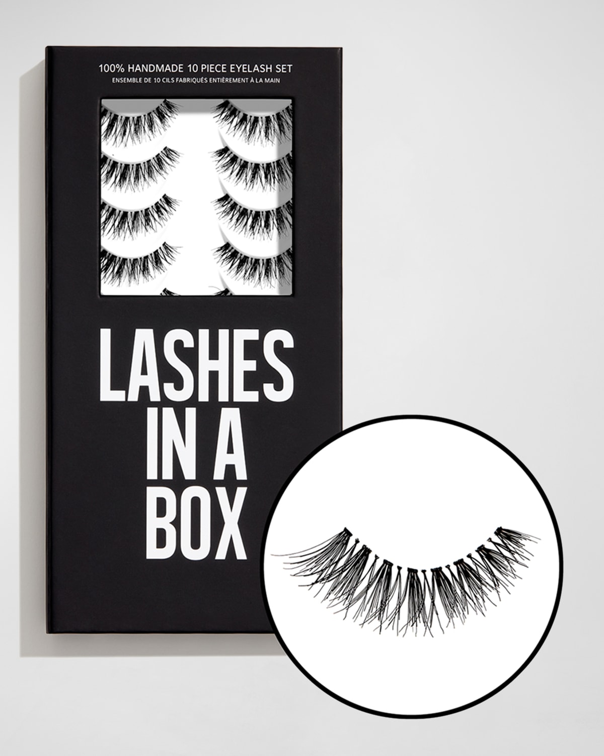Shop Lashes In A Box No. 24 Lashes, 10 Pairs In Black