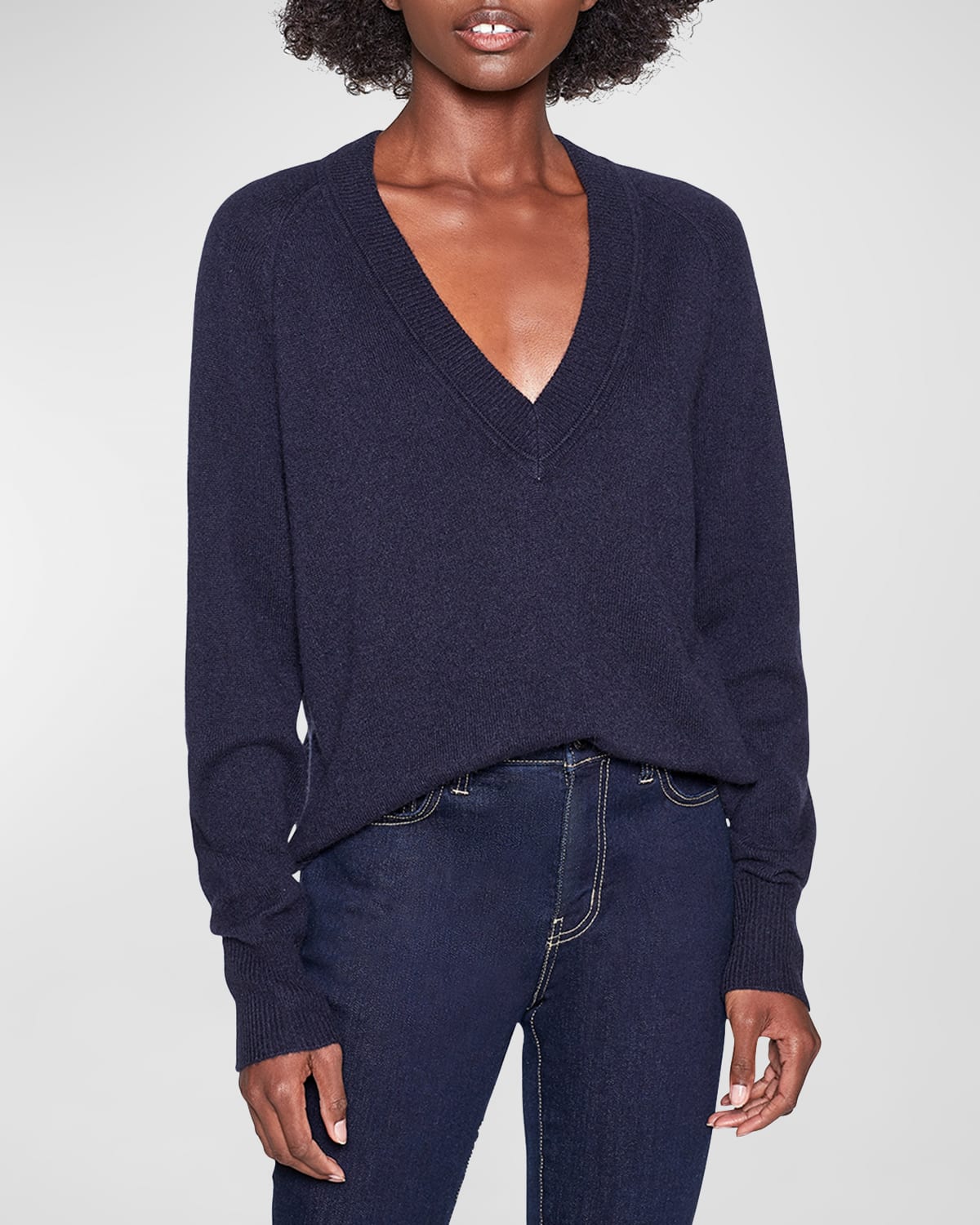 EQUIPMENT MADELINE V-NECK CASHMERE SWEATER,PROD227980386