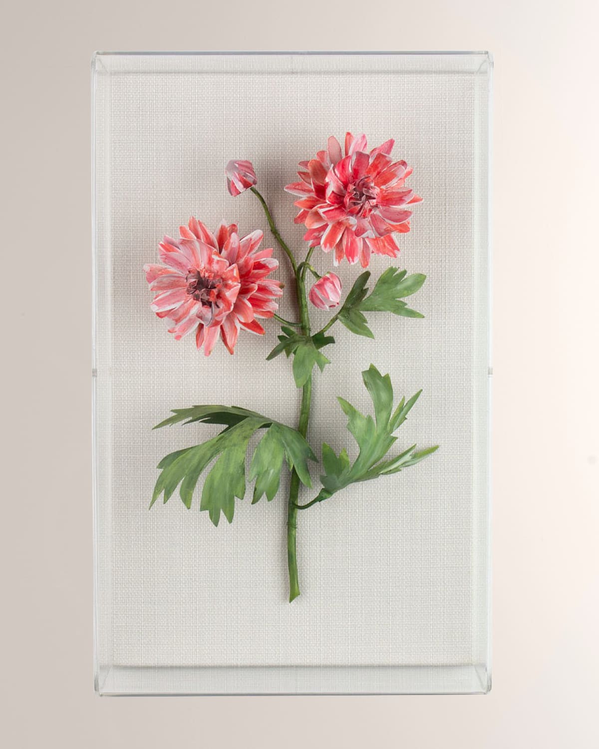 Shop Tommy Mitchell Crysanthemum November Birth Flower Wall Art In Pink
