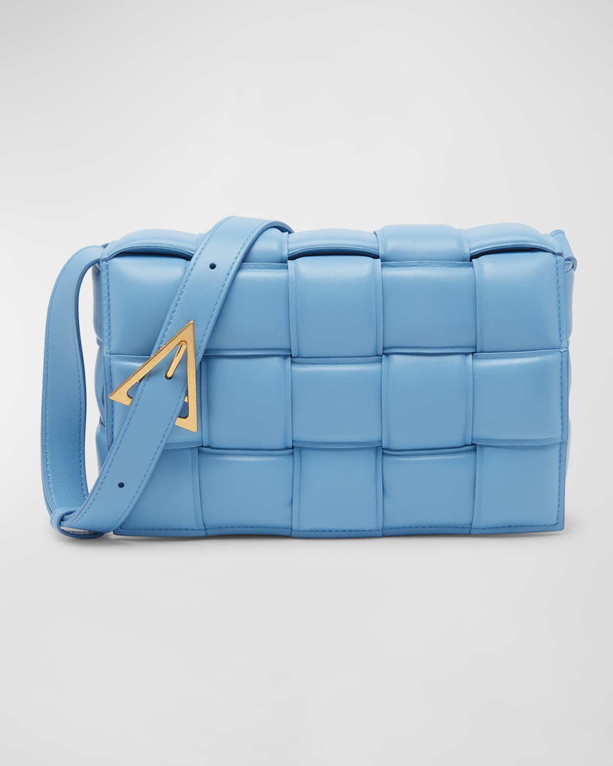 Bottega Veneta Padded Cassette Crossbody Bag In Windswept-gold