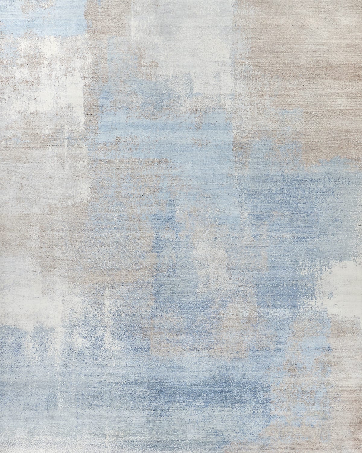 Exquisite Rugs Edgewood Hand-knotted Rug, 12' X 15' In Ivory Blue Rust