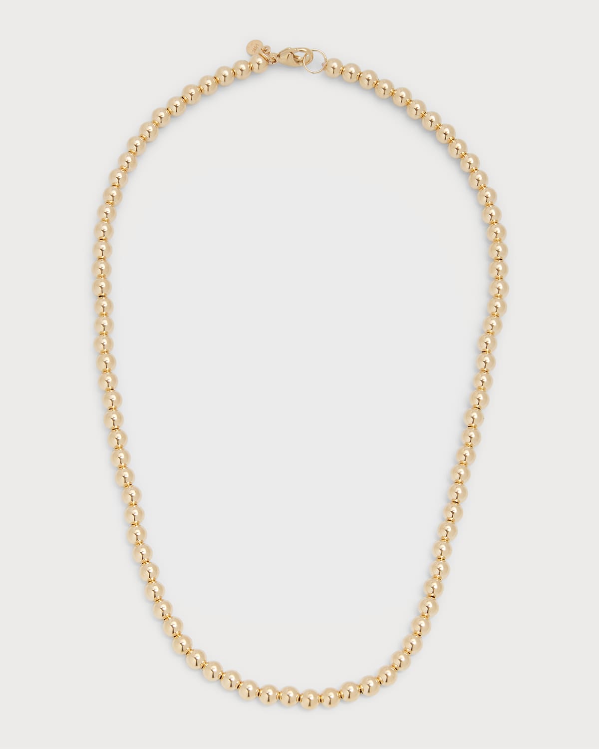Zoe Lev Jewelry 14k Gold 5mm Bead Necklace
