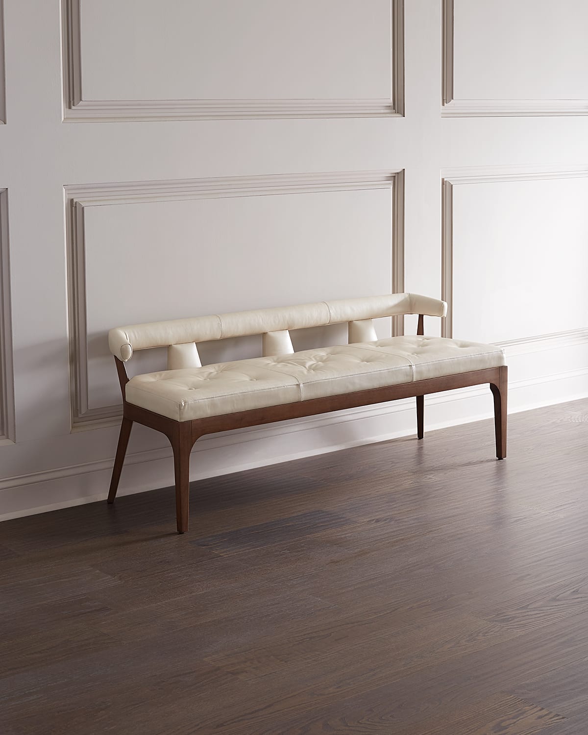 Moderno Leather Bench