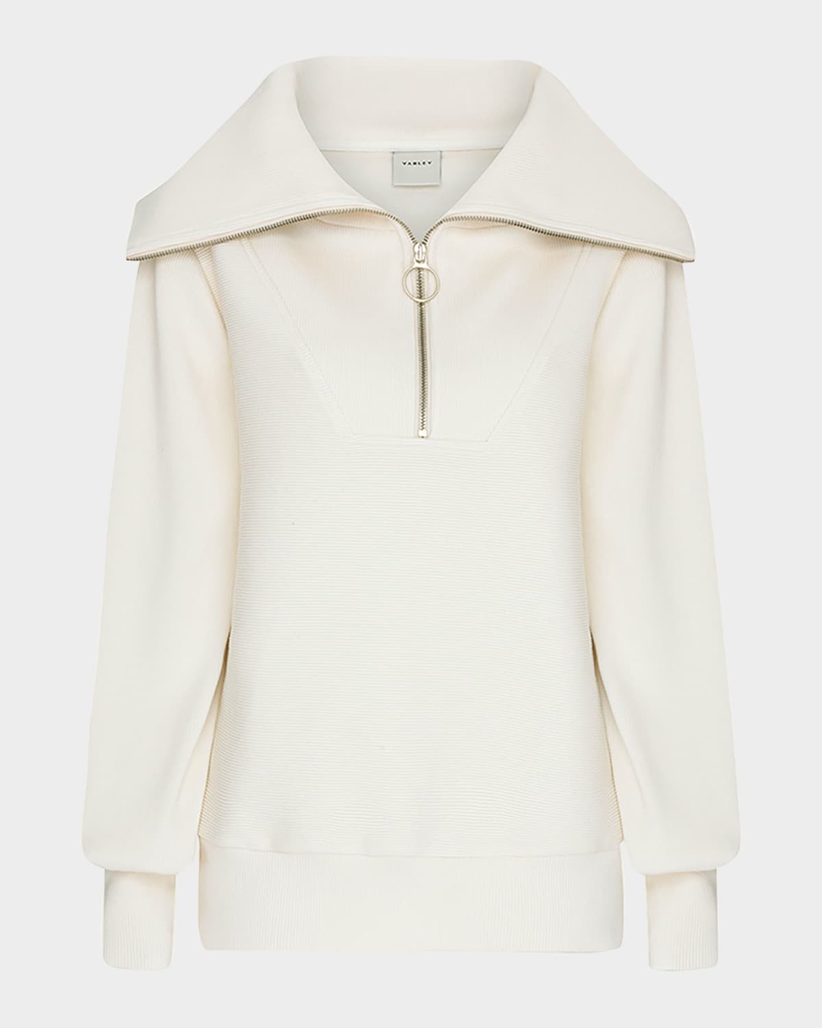 Vine Oversized 1/2-Zip Pullover Sweatshirt