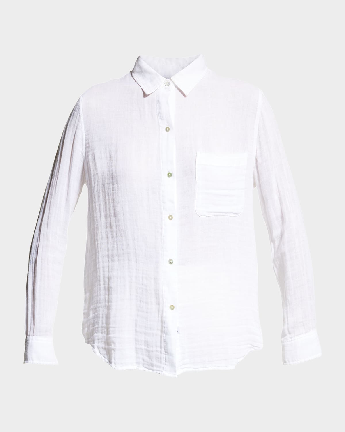 Ellis Button-Down Long-Sleeve Solid Shirt