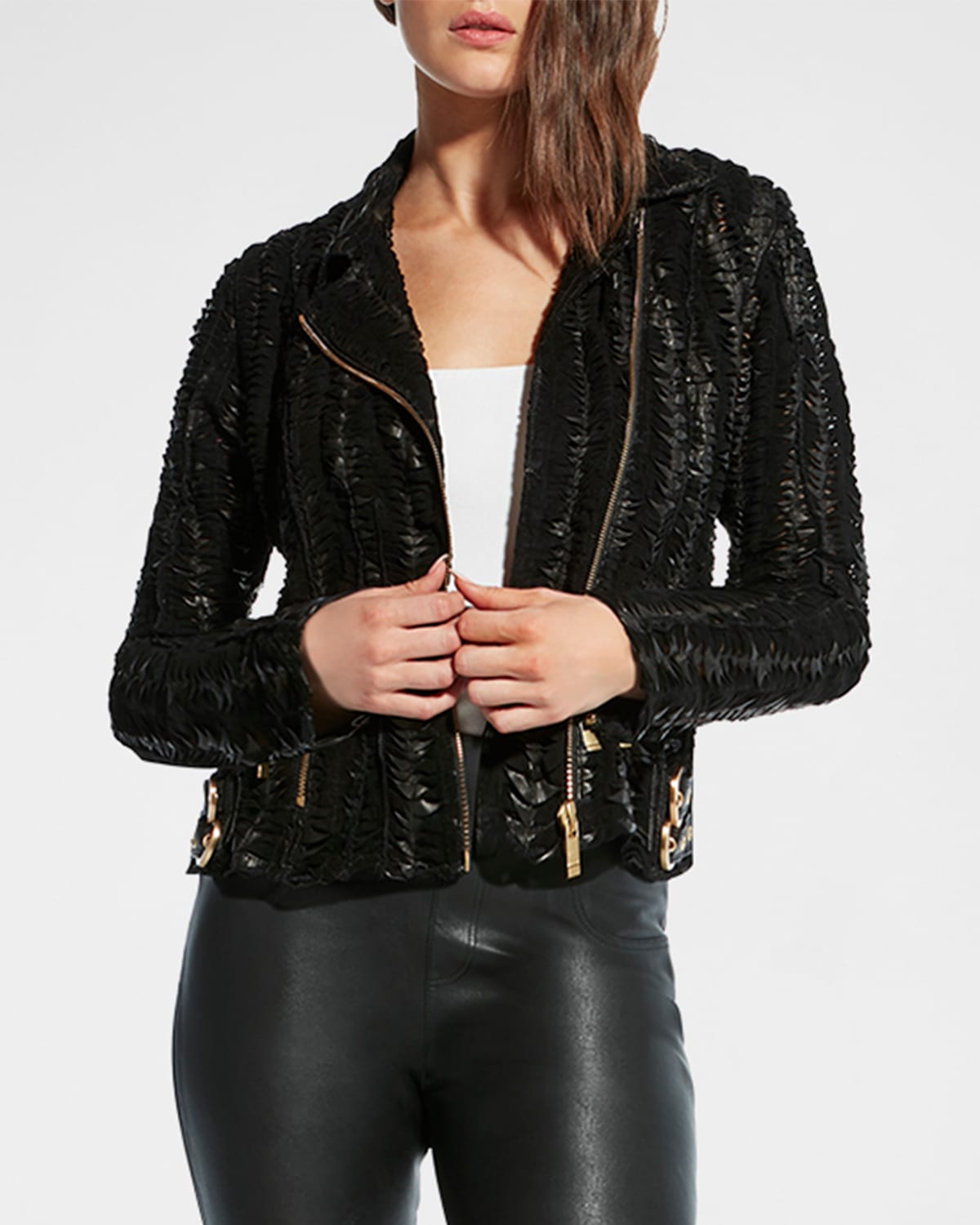 Safe And Sound Leather Jacket