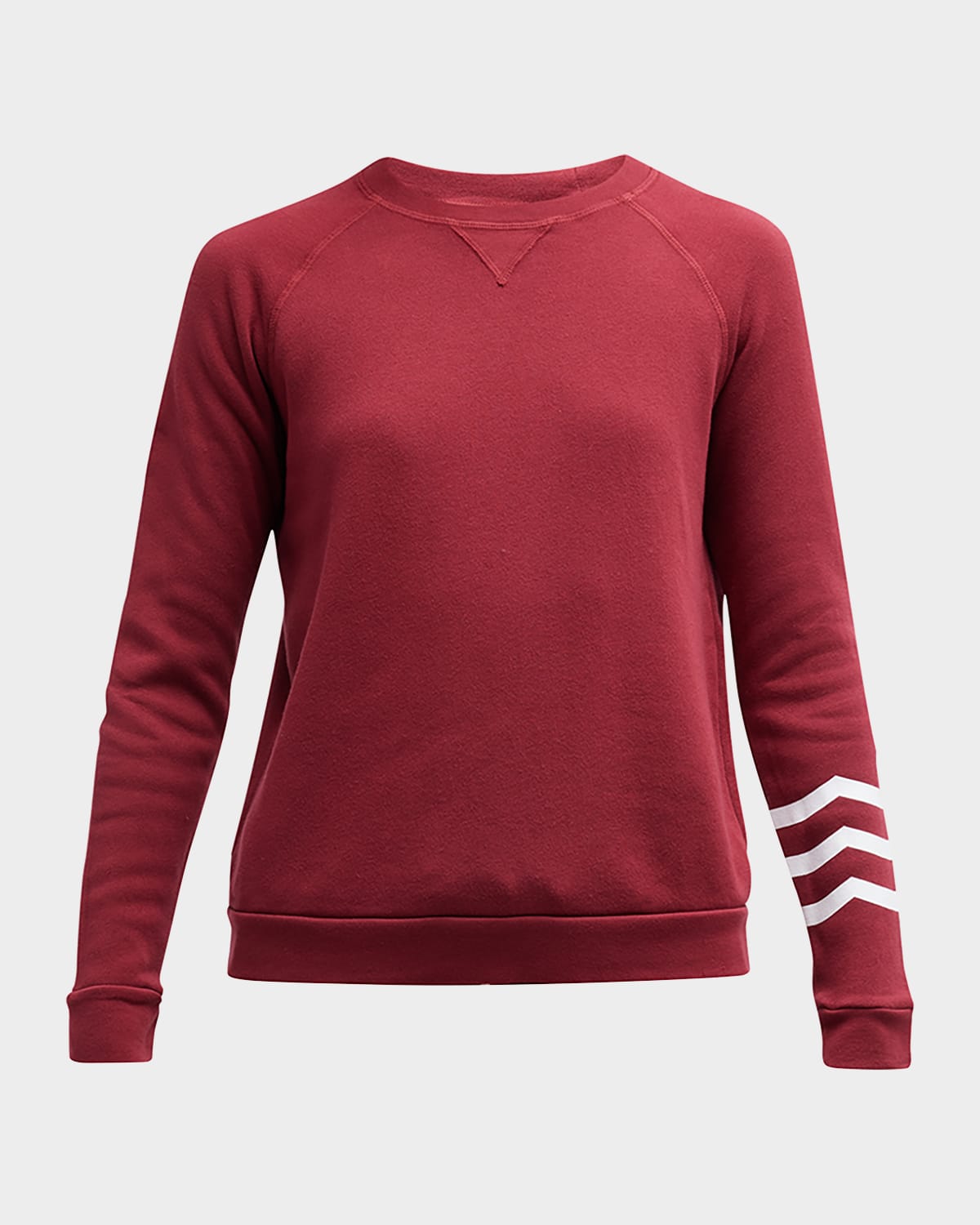 Sol Angeles Essential Pullover In Scarlet